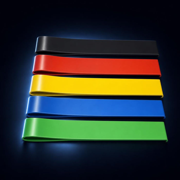 Set de 5 bandas elásticas de látex