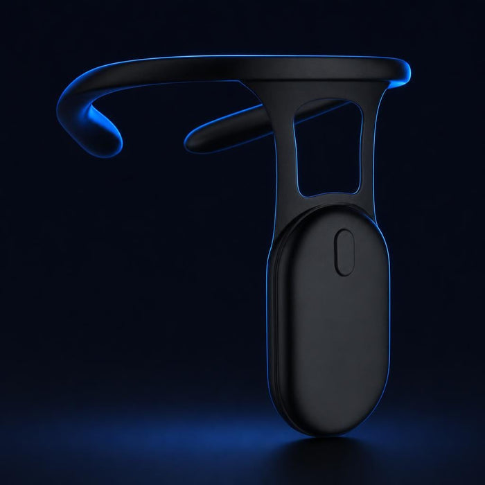 Corrector de postura con vibración, vista del collar